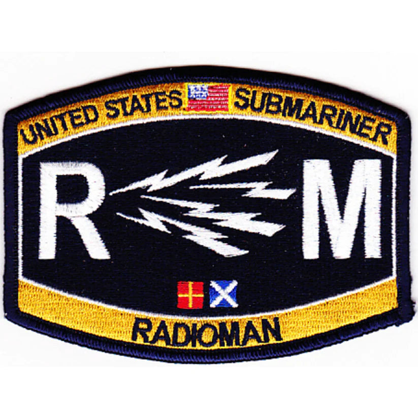 SUBMARINE RADIOMAN RM RATING DECAL/STICKER