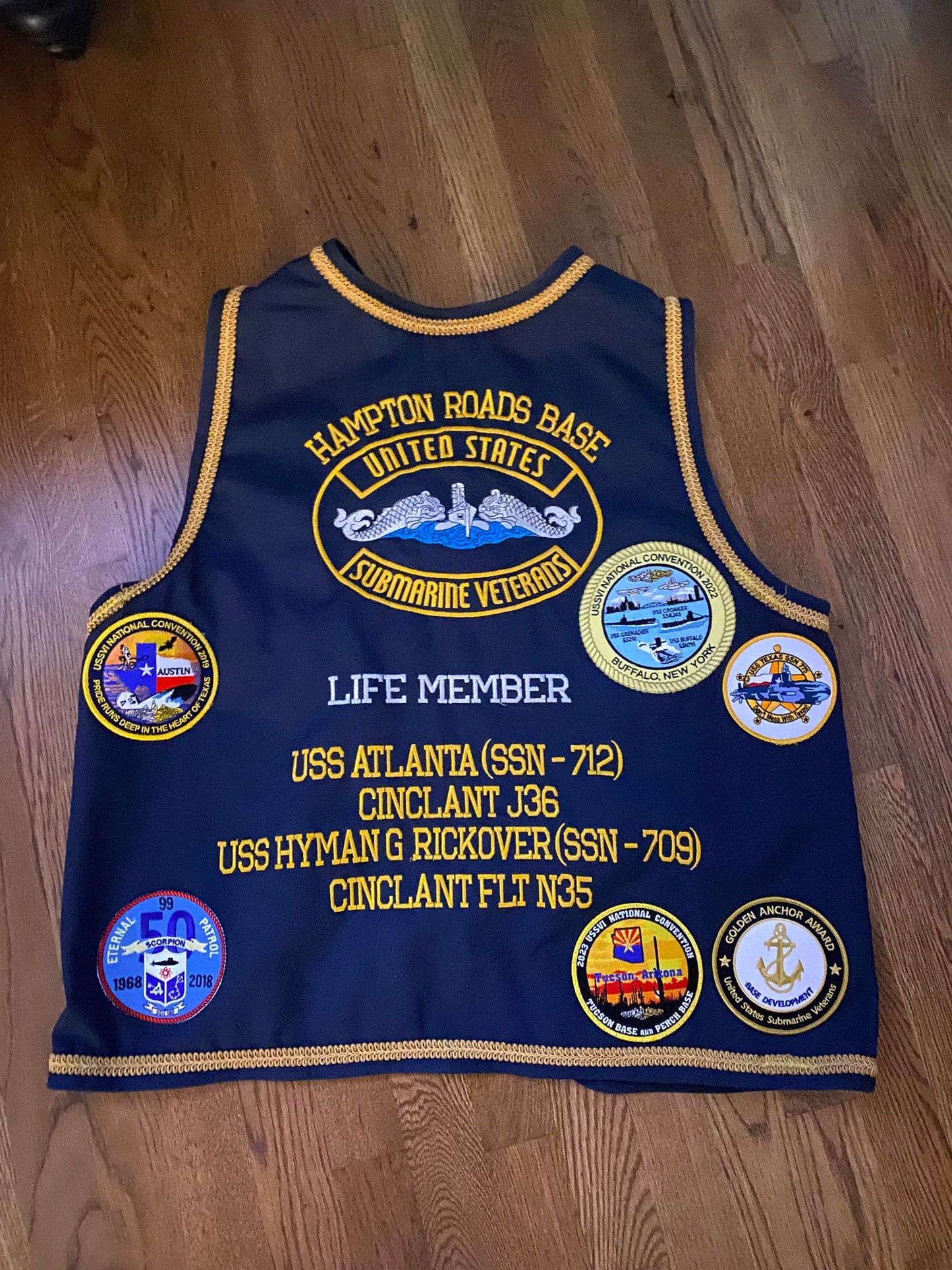 Vest USSVI  Submarine VEST - SUBVEST