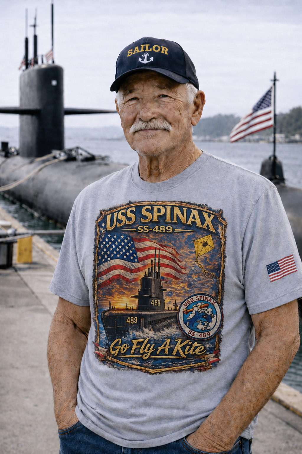 USS Spinax SS 489 Clothing