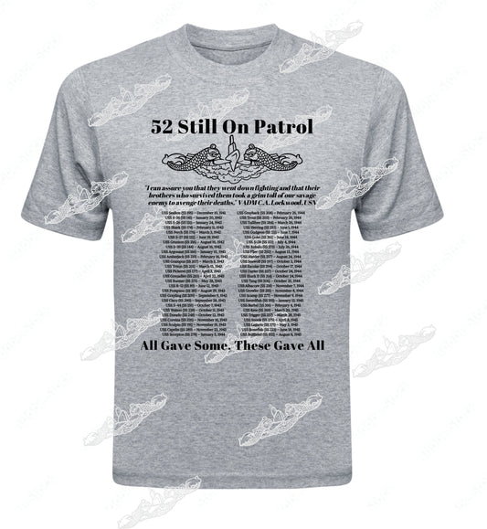 52 Still On Patrol :  Clothing