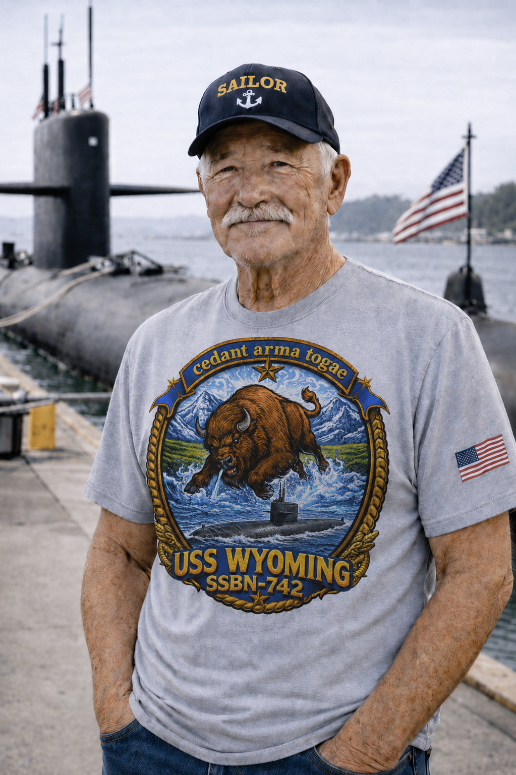 USS Wyoming SSBN 472 Clothing