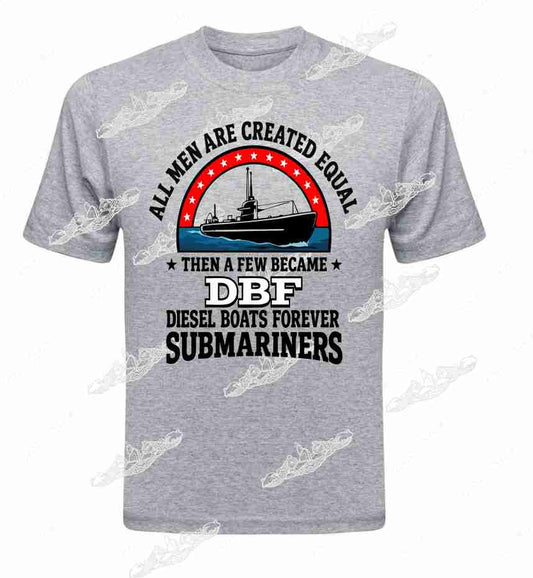 All Men Created Equal & Few Became DIESEL BOAT FOREVER :   Clothing