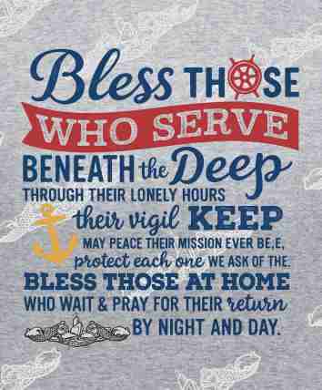 Bless Those Who Serve Beneath The Deep: Clothing