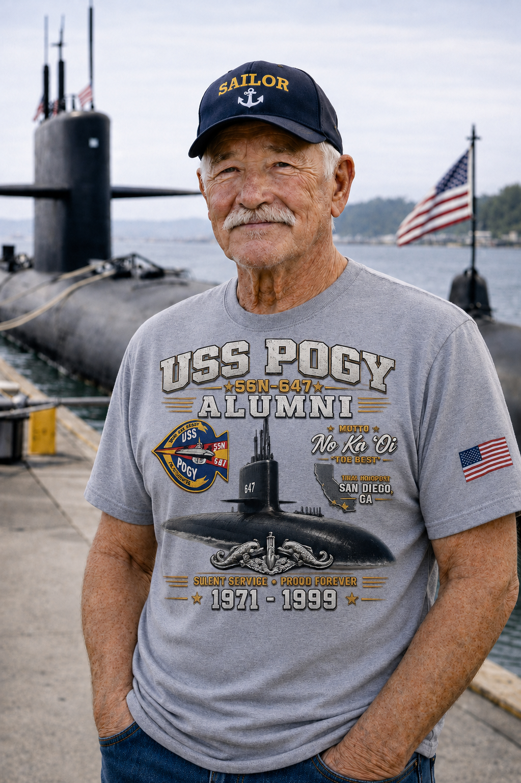 USS POGY SSN 647 Clothing (Copy)