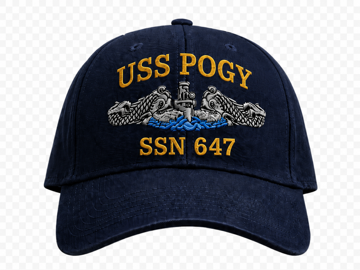 USS POGY 647 HAT - CUSTOM OPTIONS