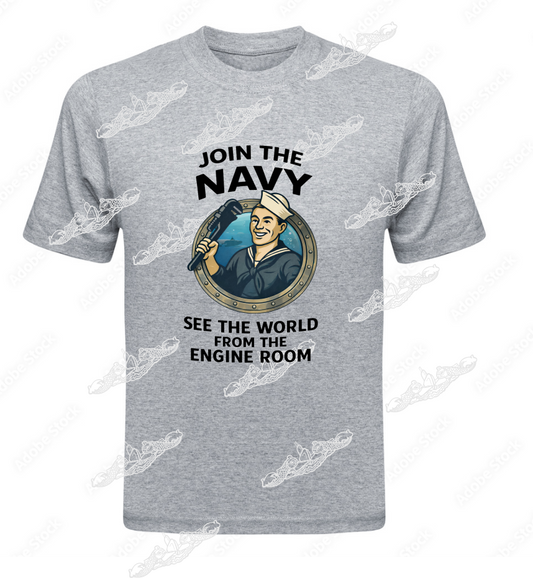 Join The Navy See The World From The Engine Room ; Clothing