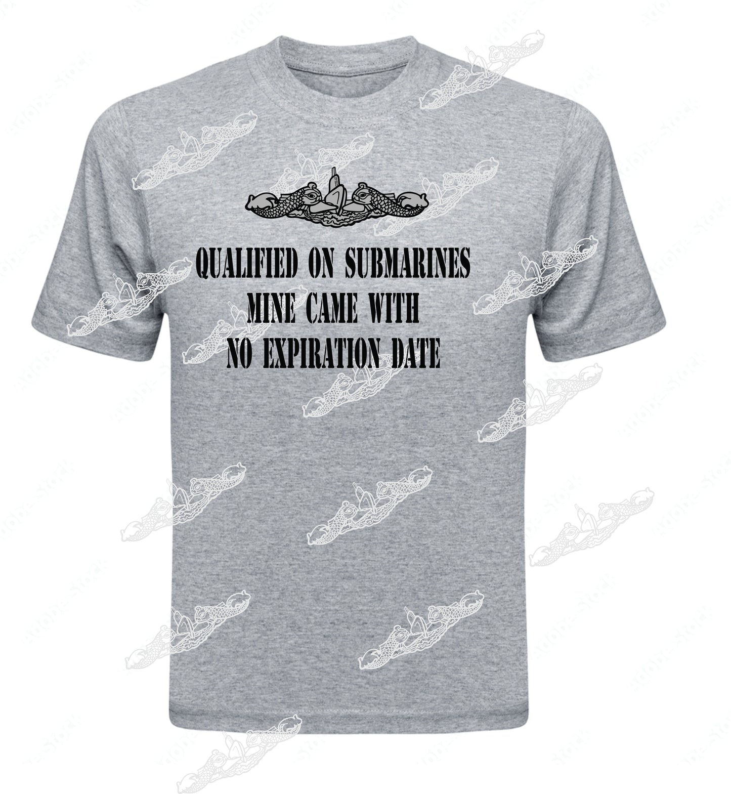 Qualified On Submarines No Expiration Date  TEXT & Dolphin  Clothing