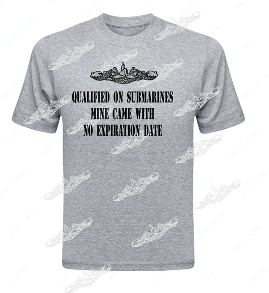 Qualified On Submarines No Expiration Date  TEXT & Dolphin  Clothing
