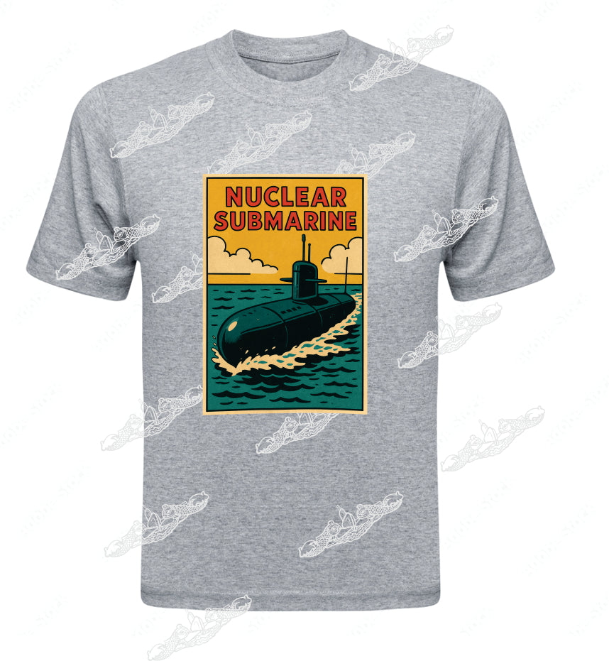 Nuclear Submarine Cartoon - Clothing