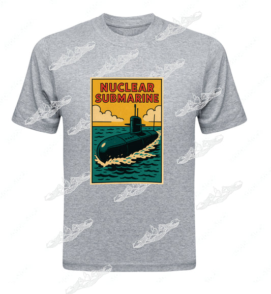 Nuclear Submarine Cartoon - Clothing
