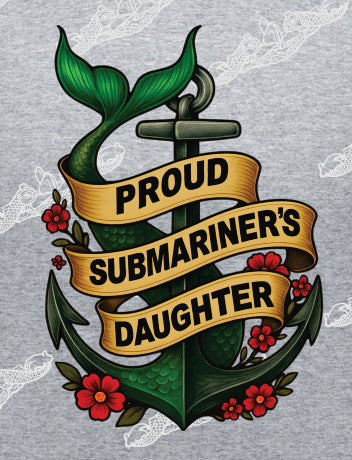 Proud Daughter Mermaid Tail : Clothing
