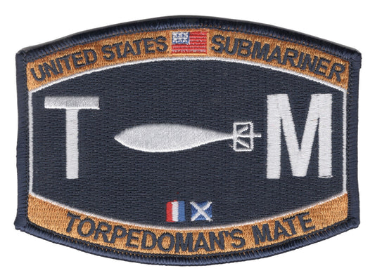 RATING Torpedoman'S MATE TM PATCH Torpedo
