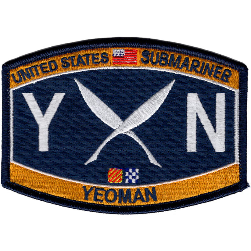 SUBMARINE YEOMAN YN  RATING DECAL/STICKER