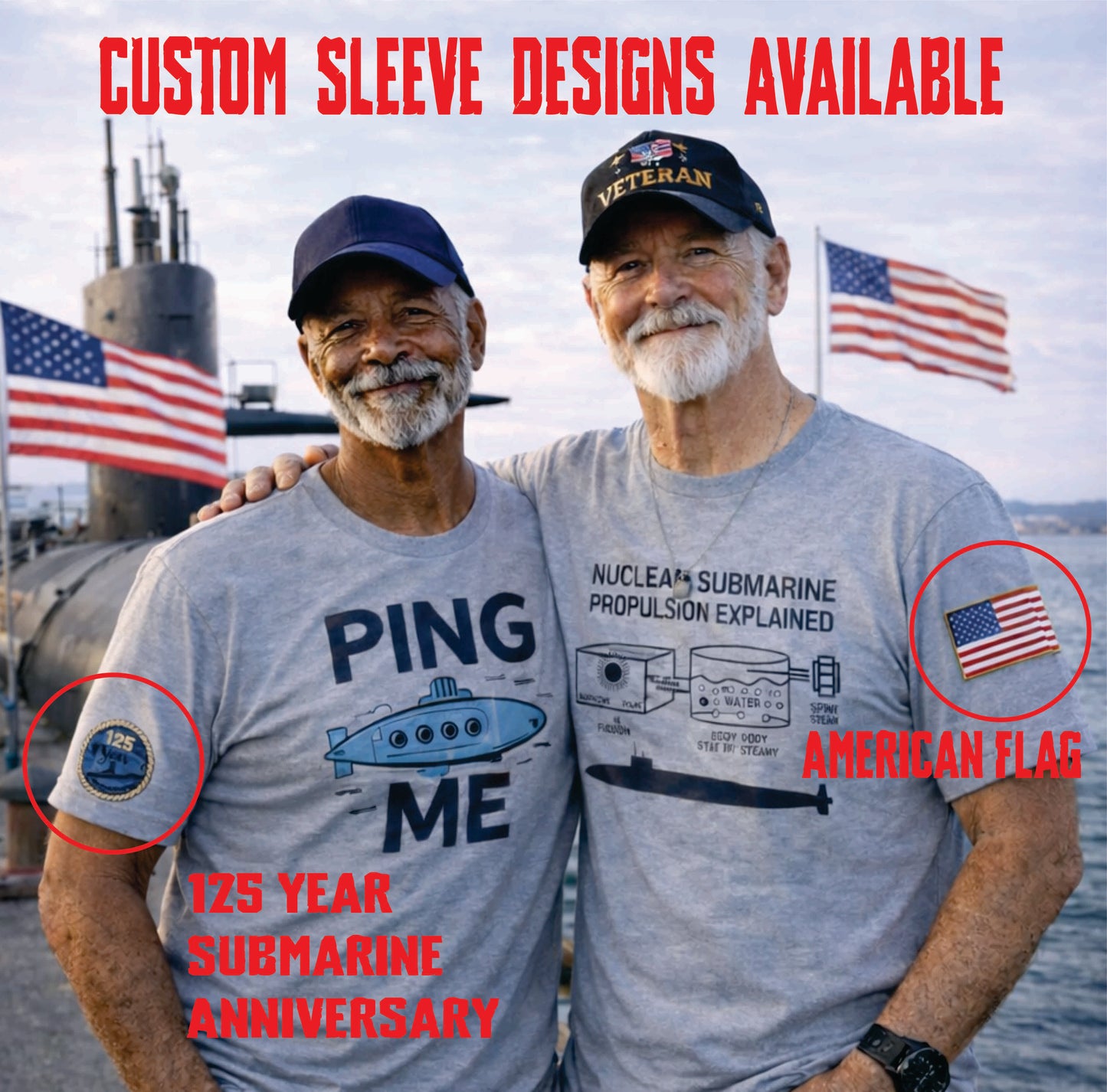 125 Years Of Submarine Service  - Clothing