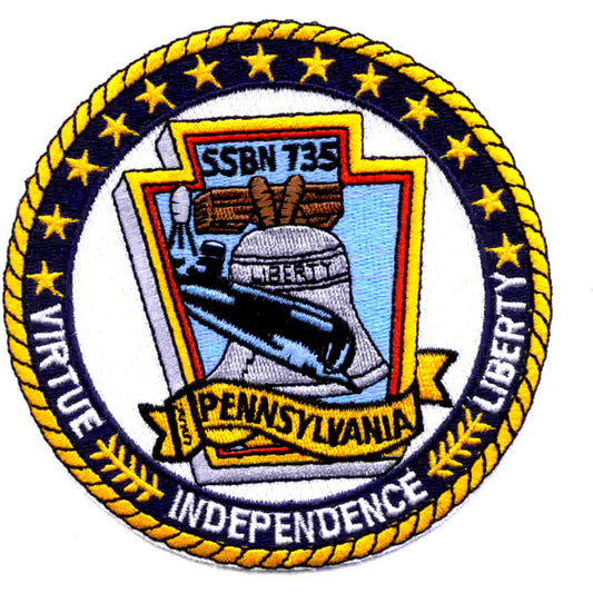USS PENNSYLVANIA SSBN 735  PATCH