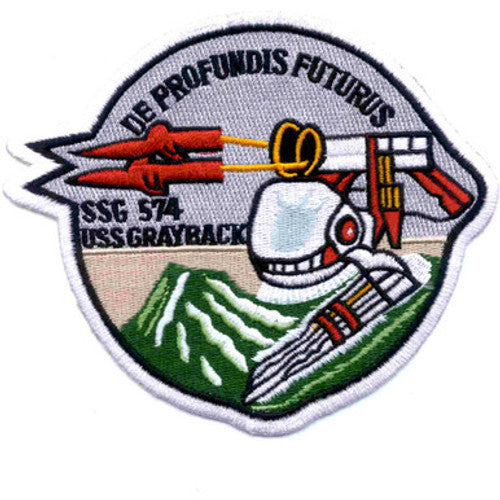 USS GRAYBACK SSG 574 patch