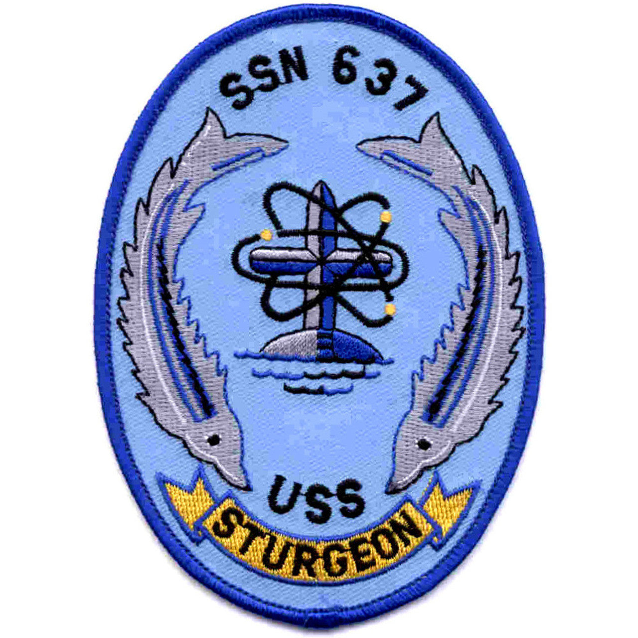USS STURGEON SSN 637 PATCH