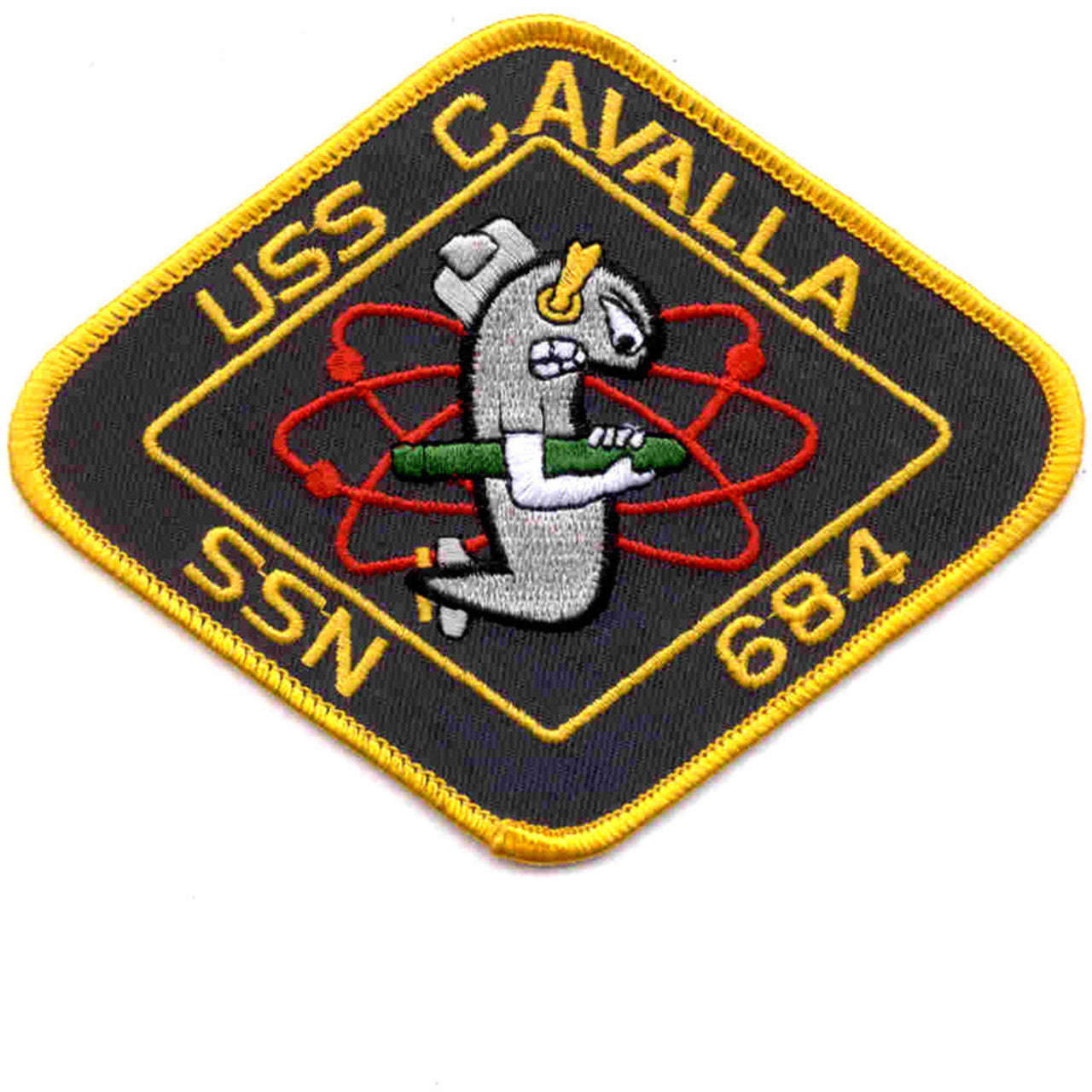 USS CAVALLA SSN 684 PATCH