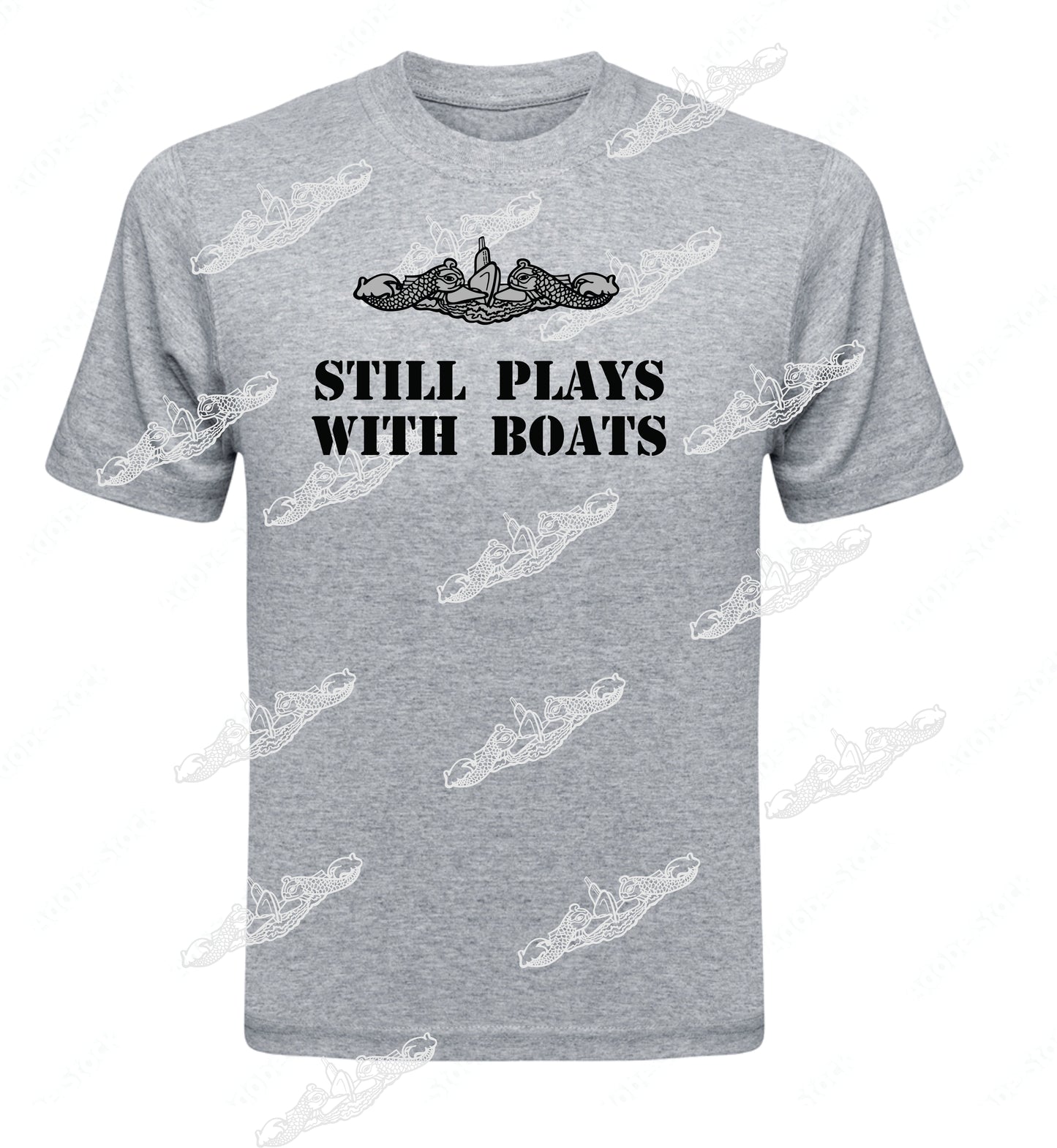 Still Plays With Boats TEXT & Dolphins  : Clothing