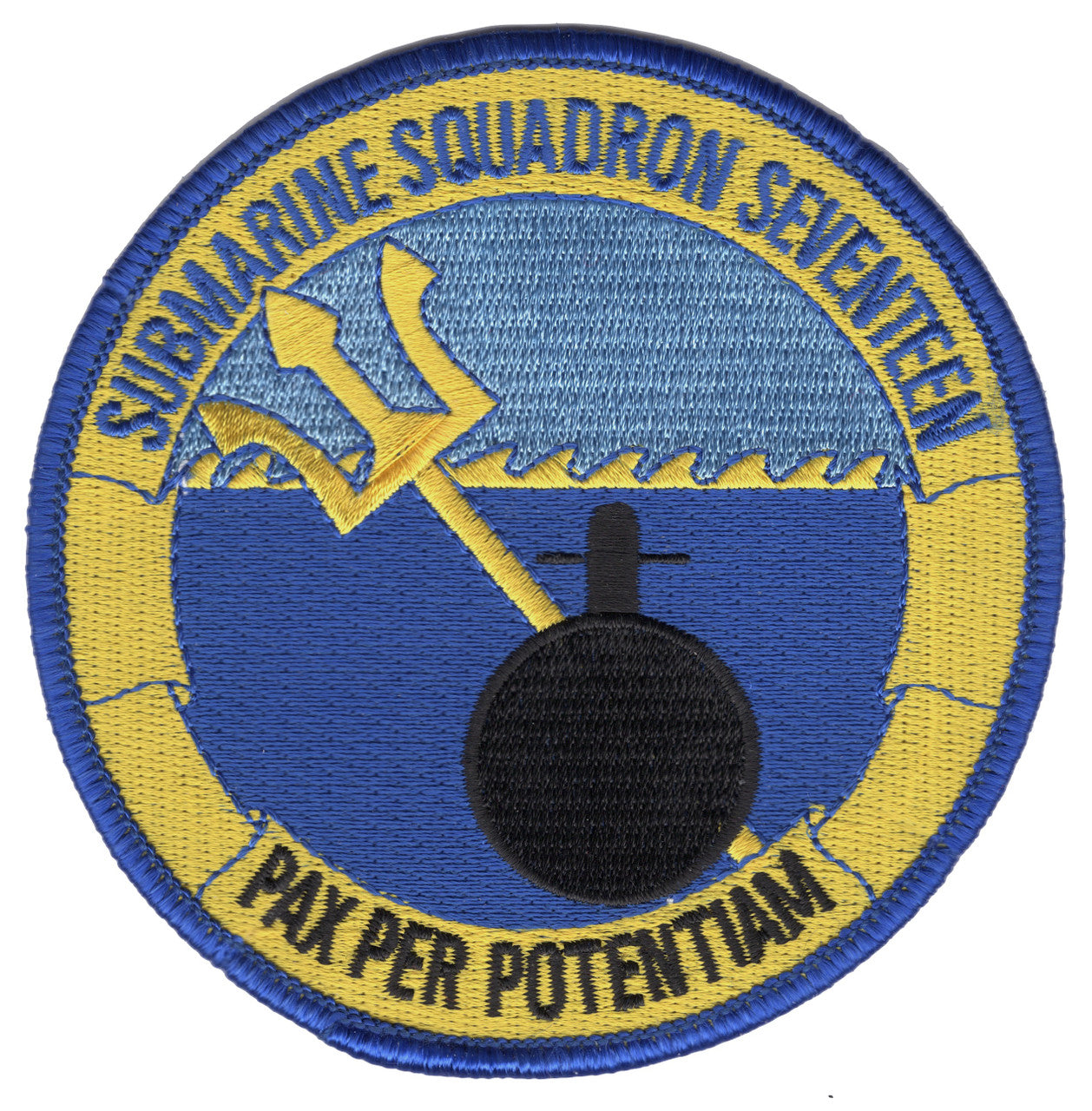 SUBMARINE SQUADRON SEVENTEEN / SUBRON 17  PATCH