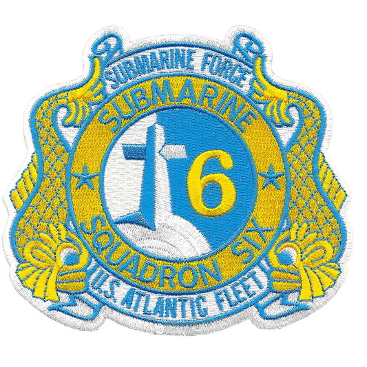 SUBMARINE SQUADRON SIX / SUBRON 6 PATCH