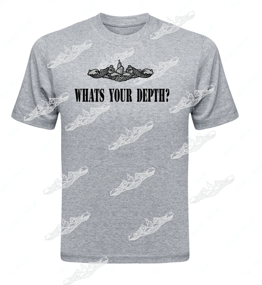 What's Your Depth? TEXT & Dolphins : Clothing