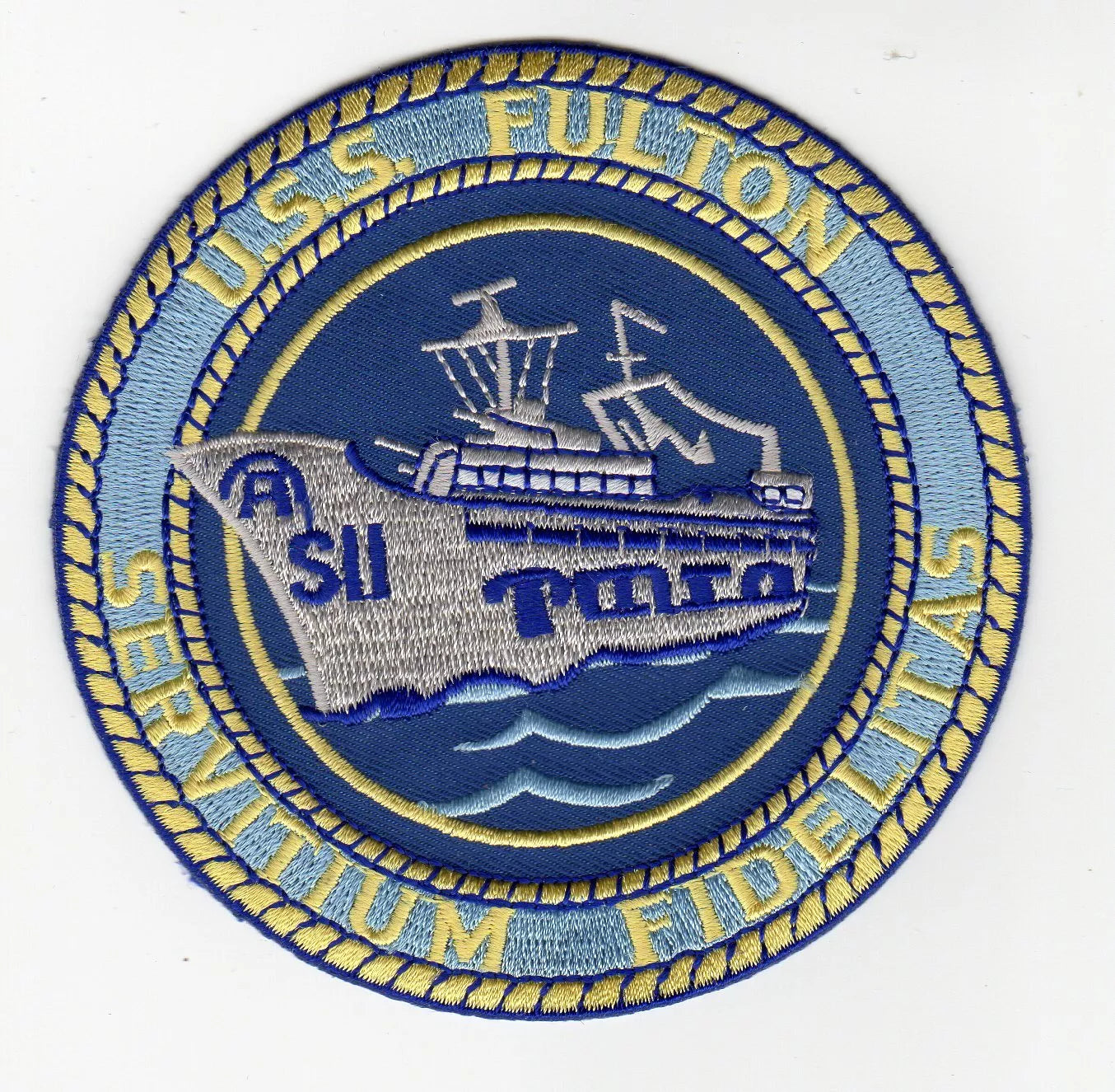 USS FULTON AS 11 Patch