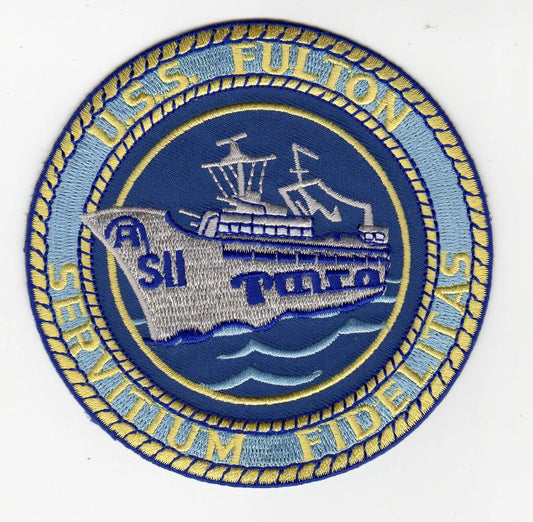 USS FULTON AS 11 Patch