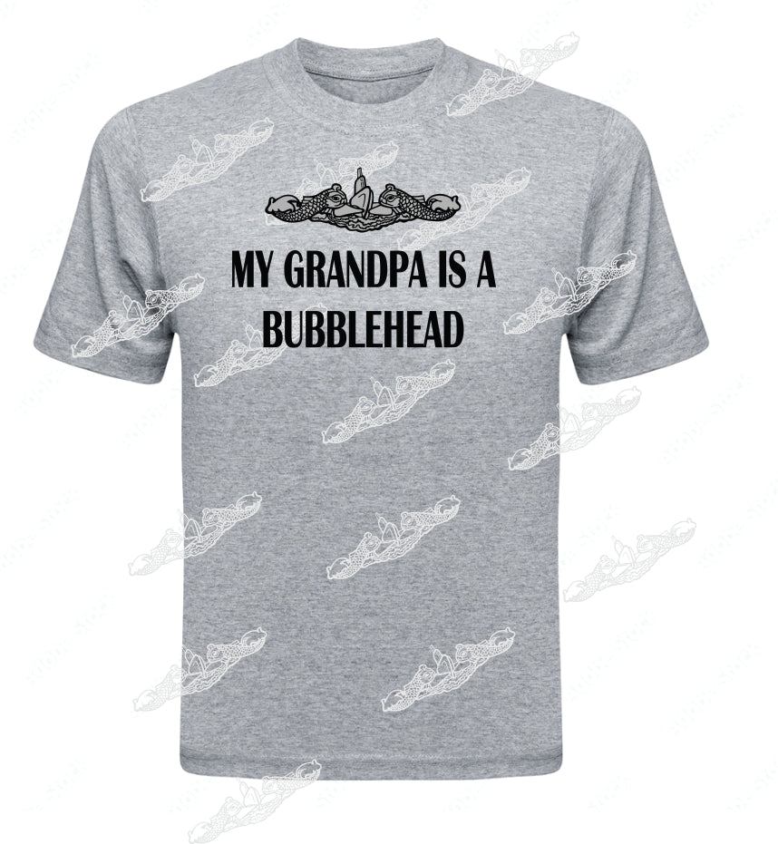 My Grandpa Is A Bubblehead Text & Dolphins Clothing