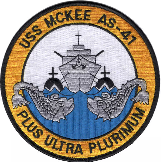 USS McKee AS 41 Patch