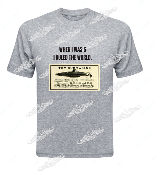 When I Was 5, I Ruled The World :  Clothing