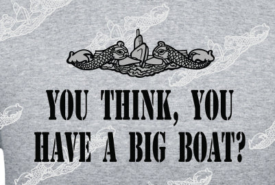 You Think You Have A Big Boat?  TEXT & Dolphins Clothing