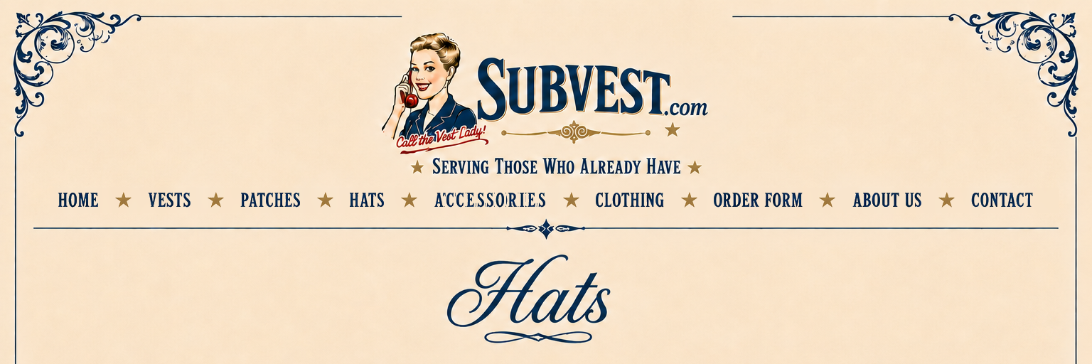 SUBVEST Hats