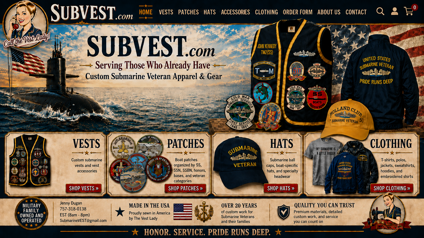 SUBVEST homepage artwork