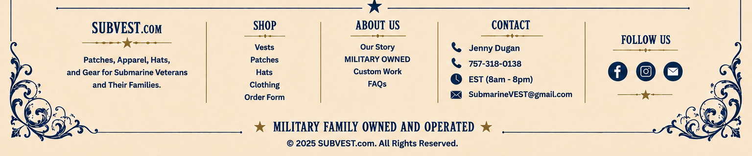 SUBVEST SS Patches footer artwork